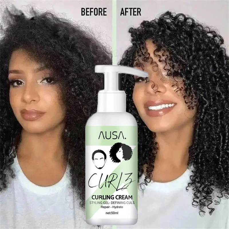 

Hair Volumizing Cream Light Curl Defining Elastin Gel Curly Hair Styling Cream Curly Hair Shiny Nourishing Hair Care Products