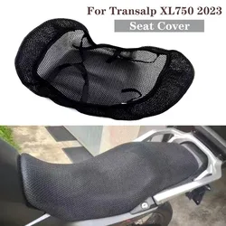 Motorcycle Seat Cushion Cover For Honda Transalp XL750 2023 3D Waterproof Breathable Mesh Seat XL 750 Cushion Cover