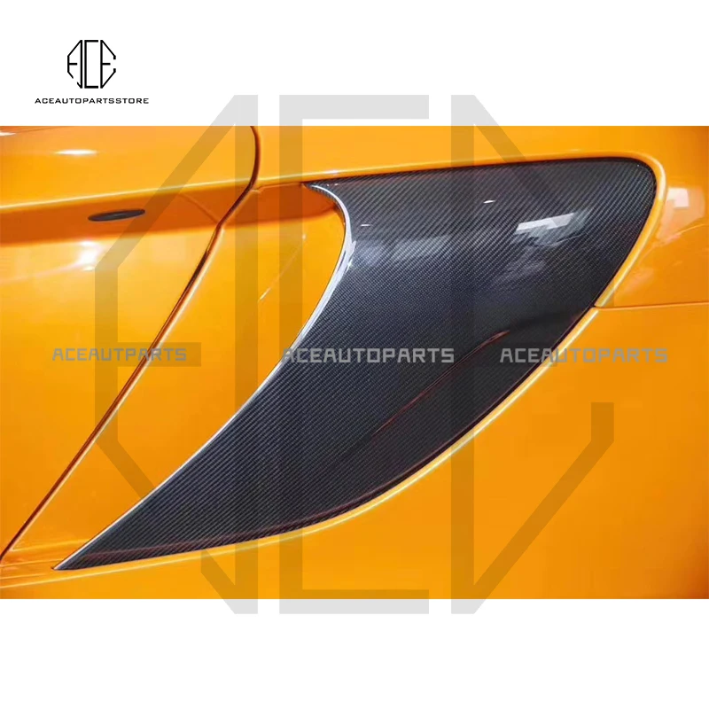 High quality MCL 650s CF material side vent covers fit 650S body kit