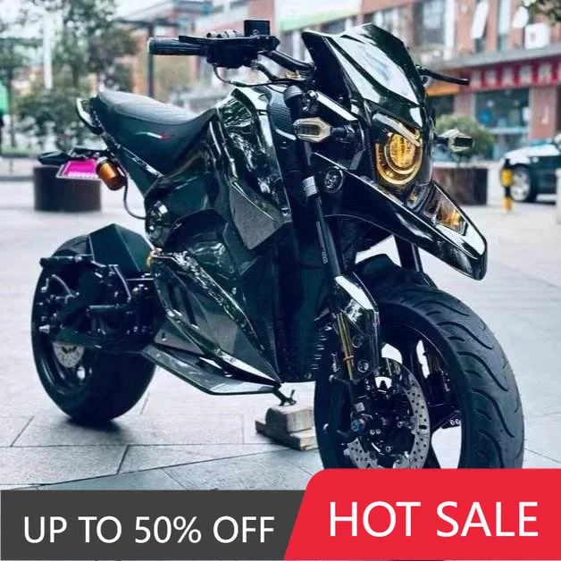 RRE High-speed 72V electric motorcycle retro little monkey sports car modified high-power battery performance improvement