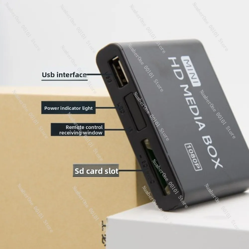 Automatic loop advertising player HD video player boot up New USB mobile hard drive