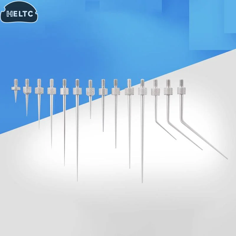 M2.5 Thread Needle Diameter HSS Dial Test Indicator Contact Point Pointed Needle Dial Indicator Tool Parts 45degree