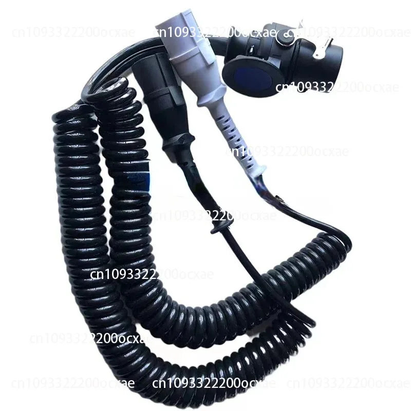 15 to 7 Core Trailer Connecting Cable Power Cord Extension Harness for One Tow Two Vehicles