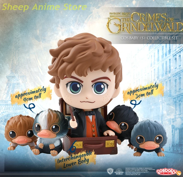 

Original Newt Scamander Action Figure Movie Fantastic Beasts Where To Find Them Pet Niffler Model Doll Toys Fans Collection Doll