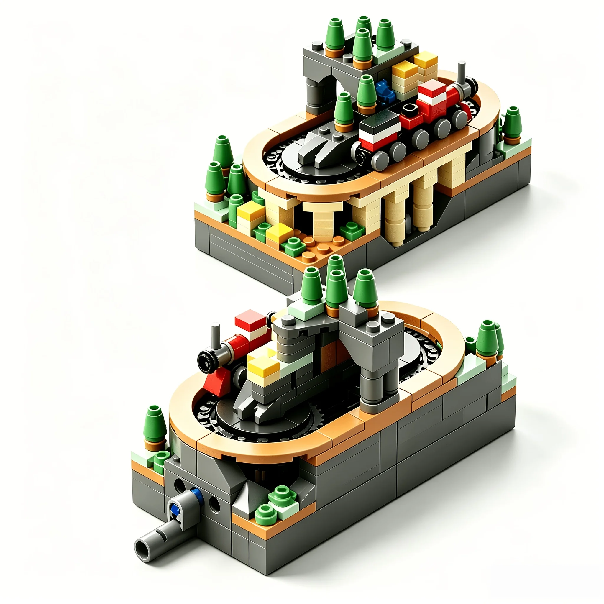 Mini Kolej Górski z Okrągłą To – Toy Train Track Set recenzja i cena