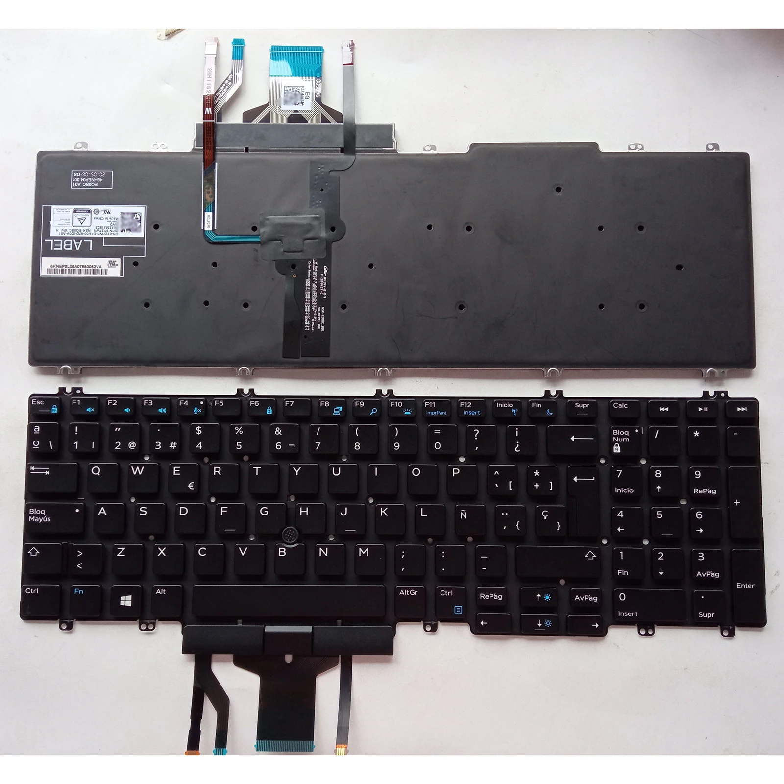 SP Laptop keyboard for Dell Precision 15-7530 7540 M7530 E7530 7730 7740 P74F