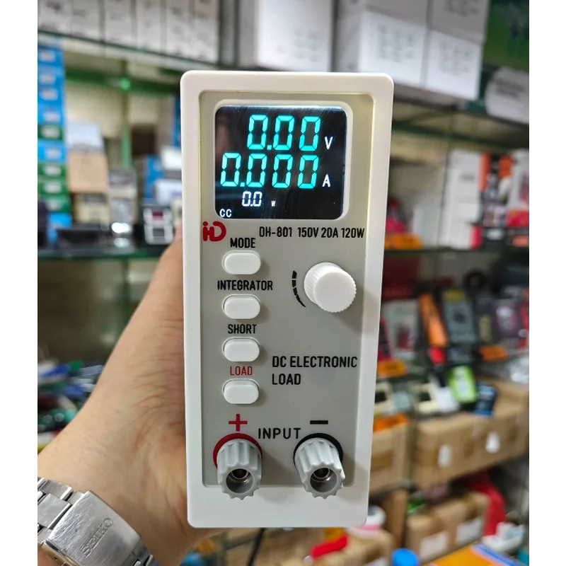 DC voltage 0-150V current 0-20A power 120W fixed current voltage resistance power electronic load meter