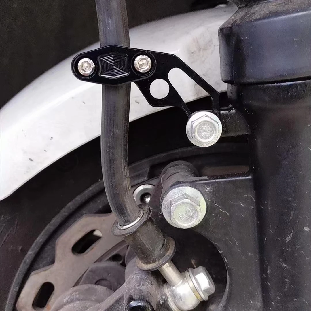 Bremskabelklemme für Motorrad, E-Bike, Instrument, Kabelbaum, Befestigungsclip, Ölrohr, Kraftstoffschlauch, Bremskupplungsleitung, Halter – Detail 2
