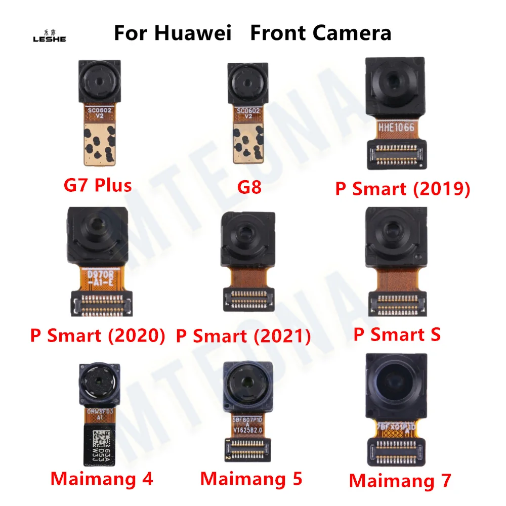 Cámara Frontal para móvil, repuesto de módulo de cámara Frontal para móvil Huawei P Smart 2019, 2020, 2021 S, Maimang 7, 5, 4, G8, G7 Plus