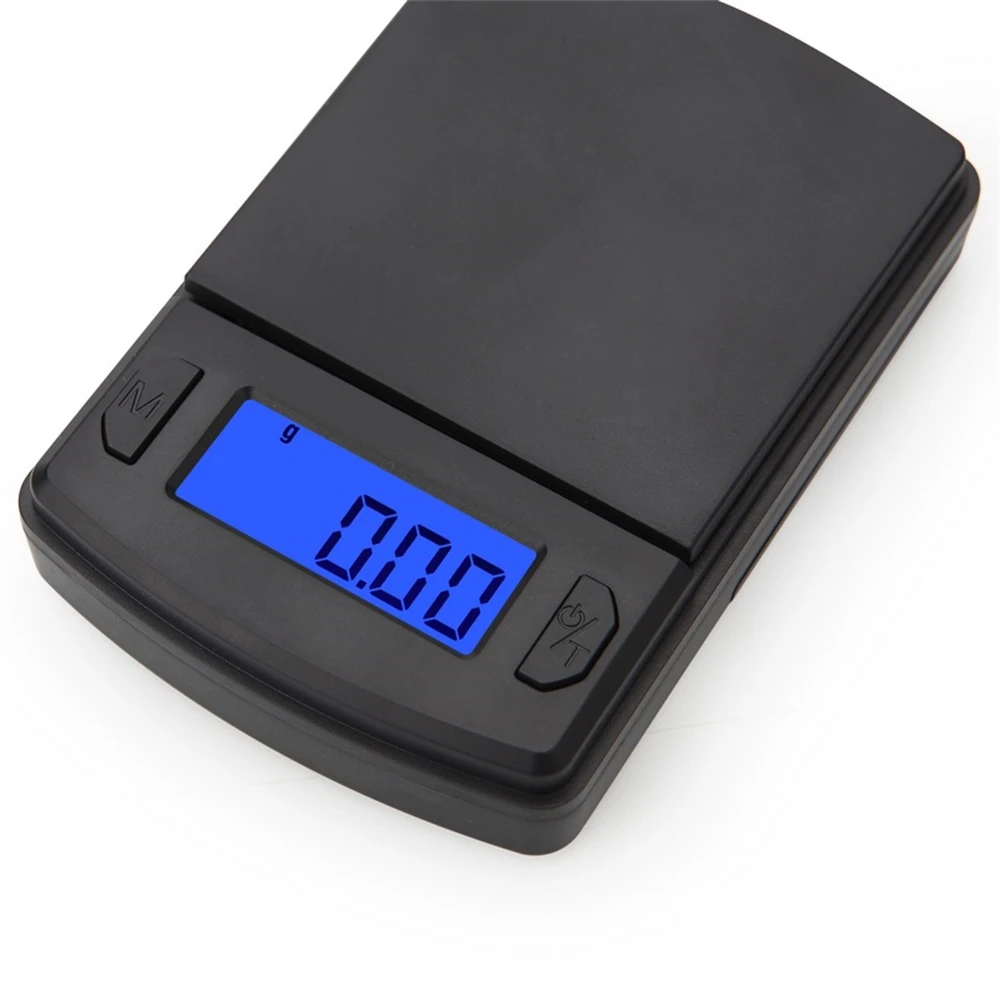 Imagem -05 - Mini Balança Digital de Bolso para Jóias de Ouro e Prata Esterlina Balanças Eletrônicas Balança de Gram 0.01g 100g 200g 300g 500g x 0.01g