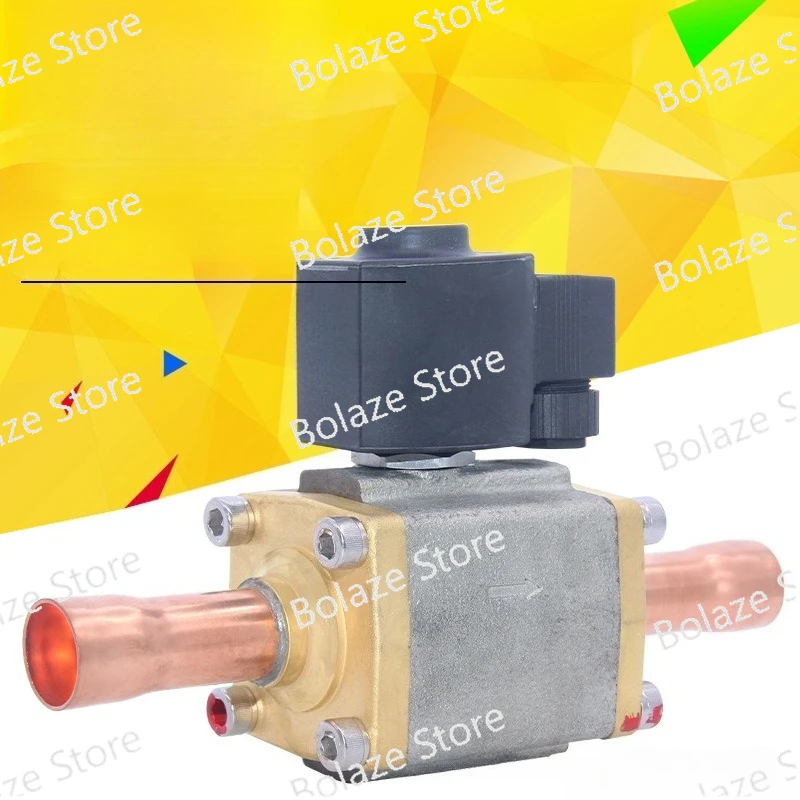 

Поршневой электромагнитный клапан для холодильных установок, кондиционеров, тепловых насосов, высокотемпературный, большого диаметра, сварной, для холодильных агрегатов, корпус клапана