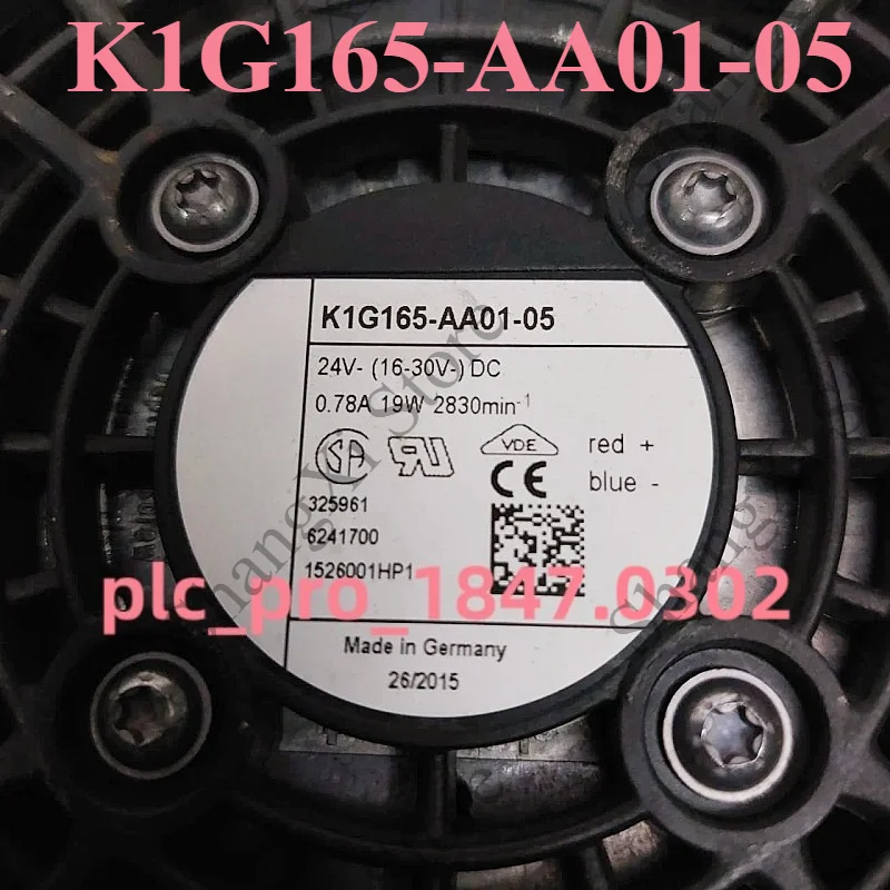 1PC Brand New K1G165-AA01-05 Cooling Fan DC24V 19W Fast Delivery