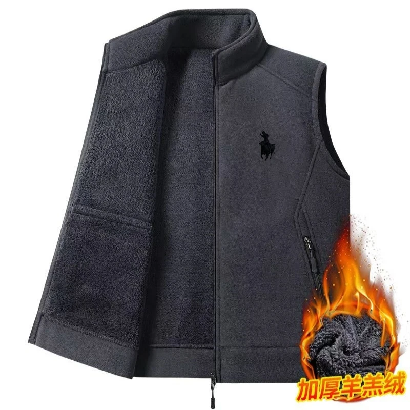 2026 Autumn/Winter New Arrival Premium Fleece Jacket Men's Fashion Casual Windproof and Warm Outerwear