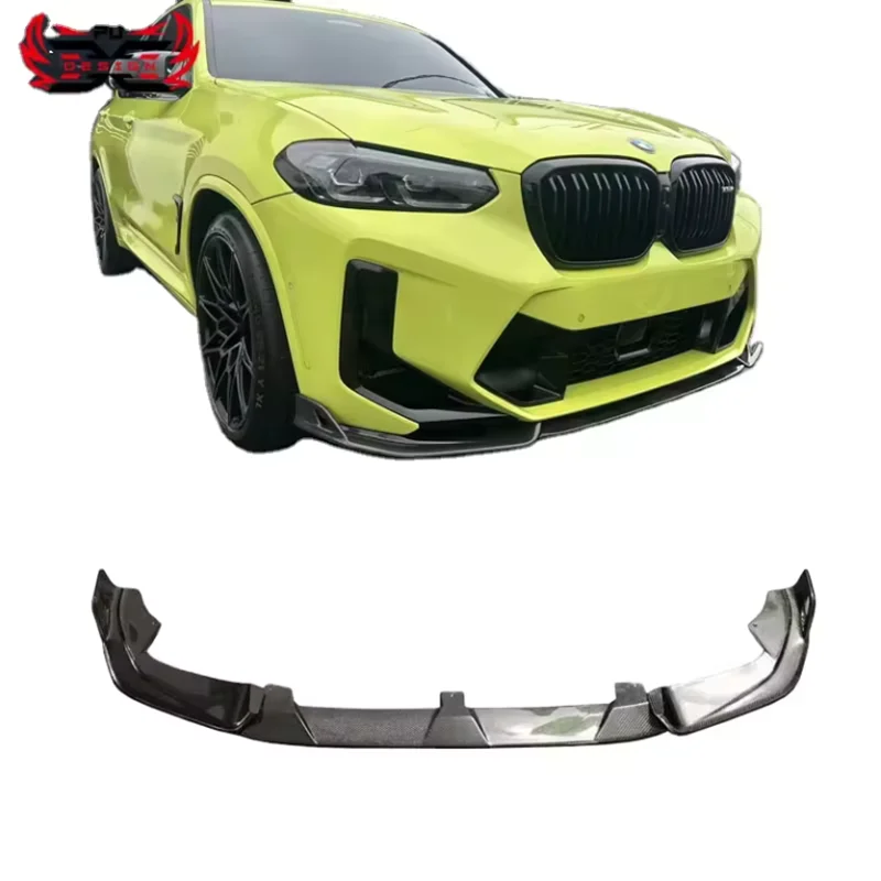 High Quality Carbon Fiber Front Lip Front bumper For BMW X4M F98 X3M F97 LCI 2022 Body Kit Retrofit Accessories