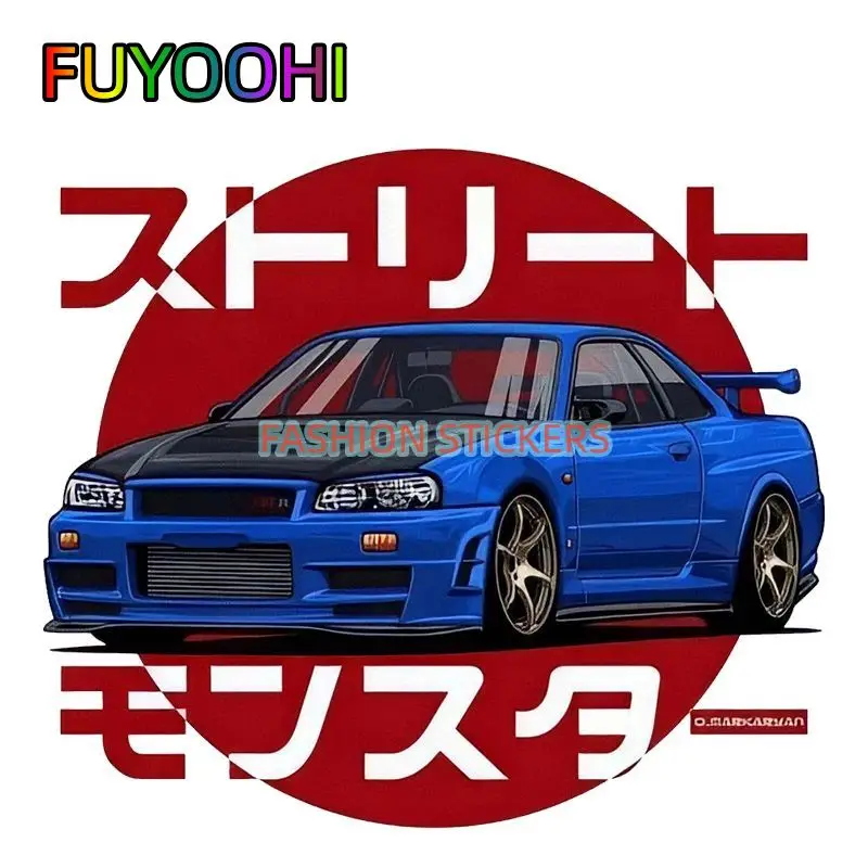 FUYOOHI Personality Never Forget The Buster Eclipse Vinyl Sticker Funny  Window Bumper Decoration PVC Decal