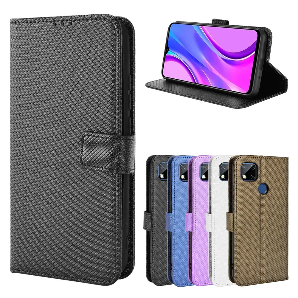 Leather Case Protect Cover For Xiaomi Redmi 10A Flip Stand Cover For Redmi 10A Redmi10A Wallet Card Stand Phone Coque