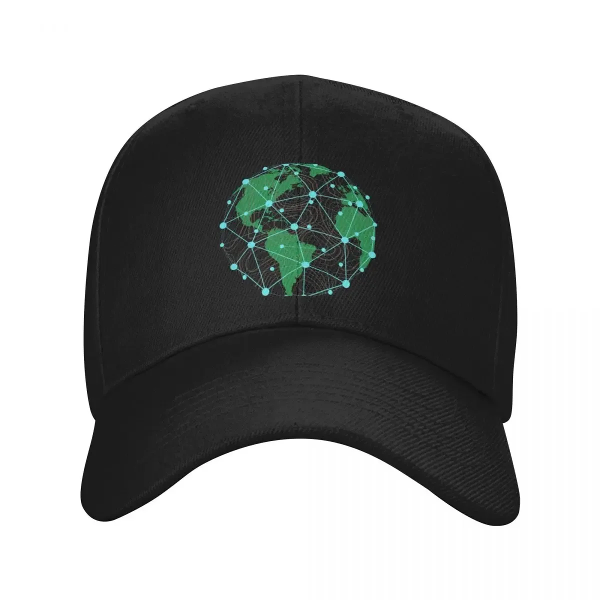 

GIS Topographic Earth Baseball Cap Sports Cap derby hat Man Women's