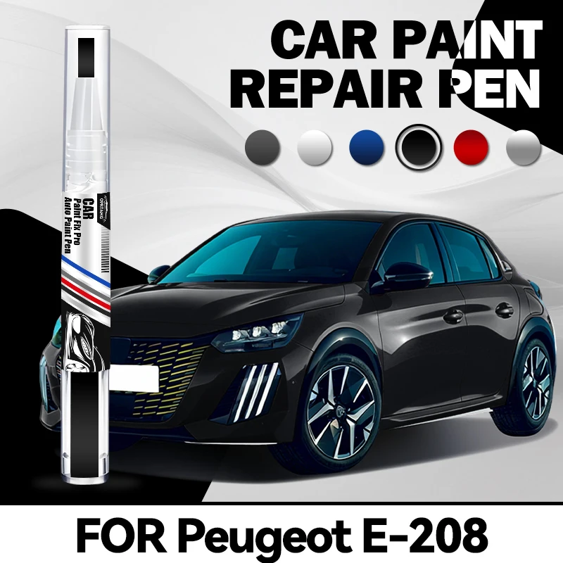 For Peugeot E-208 auto paint repair pen car paint repair scratch acrylic paints concealer pencil car accessories detailing auto