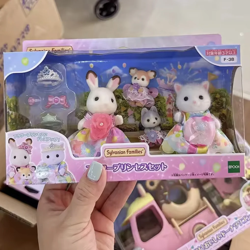 Japanese Sylvanian Familie Mini Anime Doll Figures Toys Gift for Children