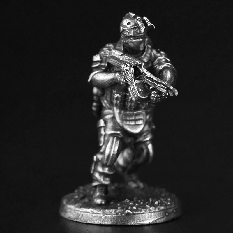 โลหะ Cupronickel Modern Warfare กองกําลังพิเศษทหารรุ่น Action Figures เกมกระดานชิ้น Miniature เครื่องประดับอุปกรณ์เสริมของเล่น