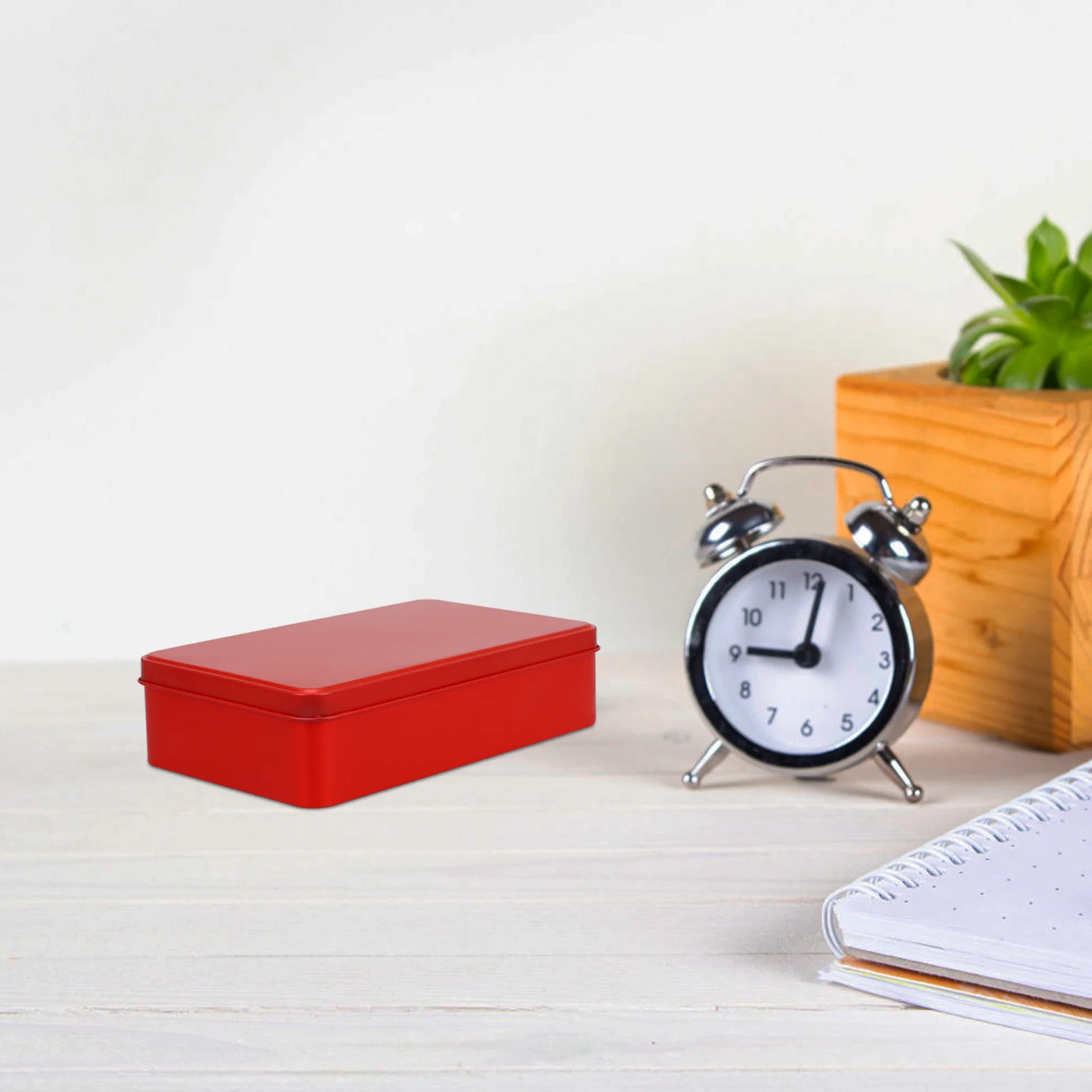 3 قطعة صندوق علب معدنية مستطيلة كوكي القصدير تخزين الحاويات حاويات تخزين صغيرة للسلع الصغيرة علب كوكي #3