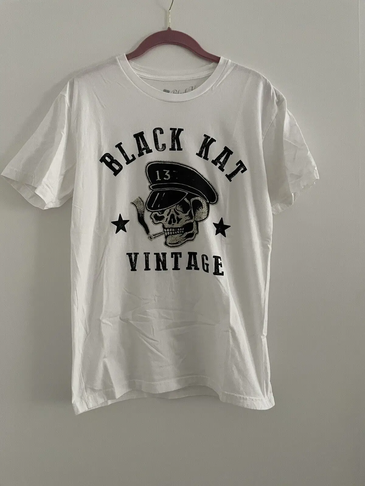 Distorção Social Mike Ness Black Kat Vintage tour Camiseta MÉDIA mangas compridas ou curtas