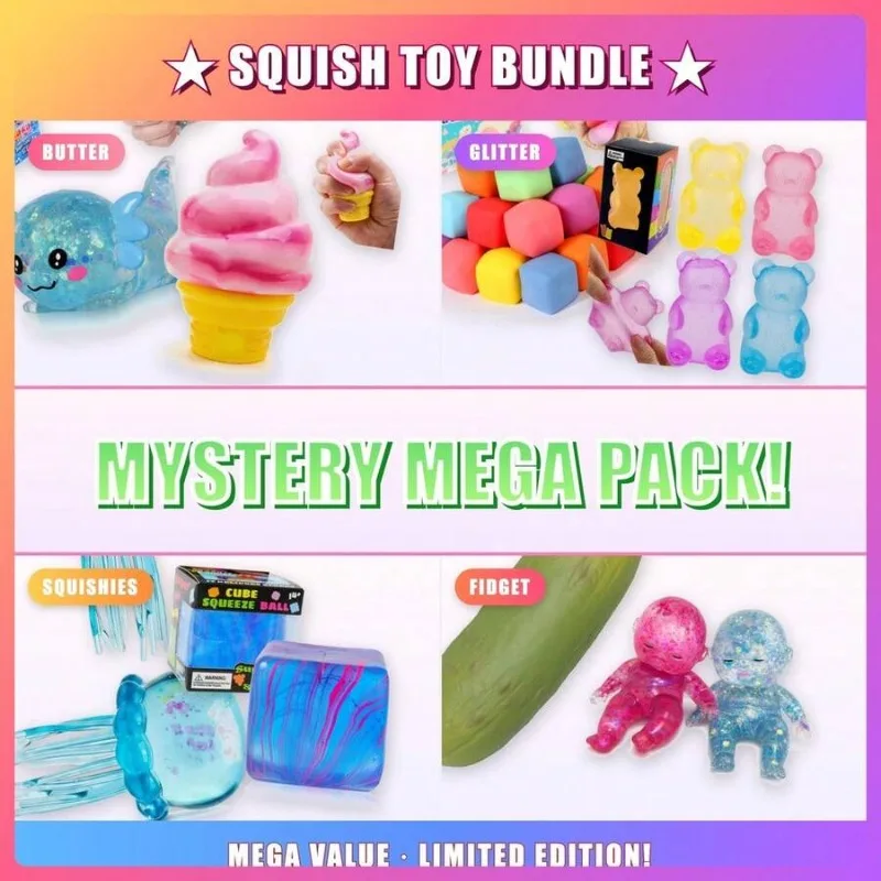 

Soft Slow Rising Squishy, Mystery Box, Unlock Your Private Nice Surprise