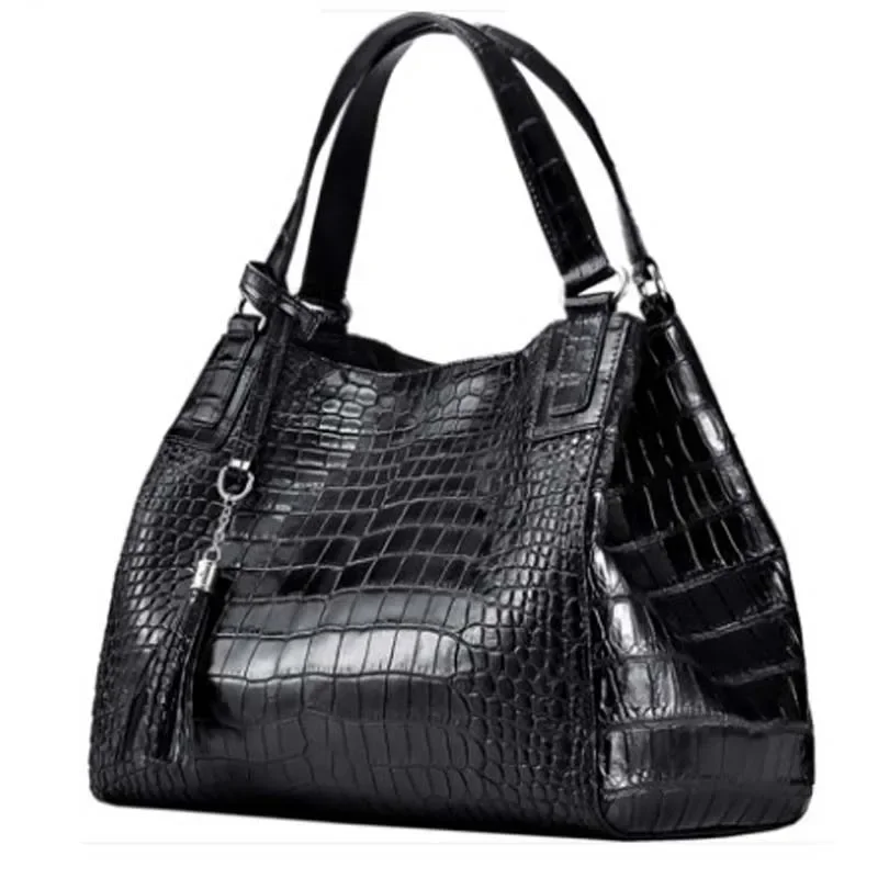 

KEXIMA new crocodile leathr handbag for ladies bag hand made ladies bag single shoulder bag female handbag