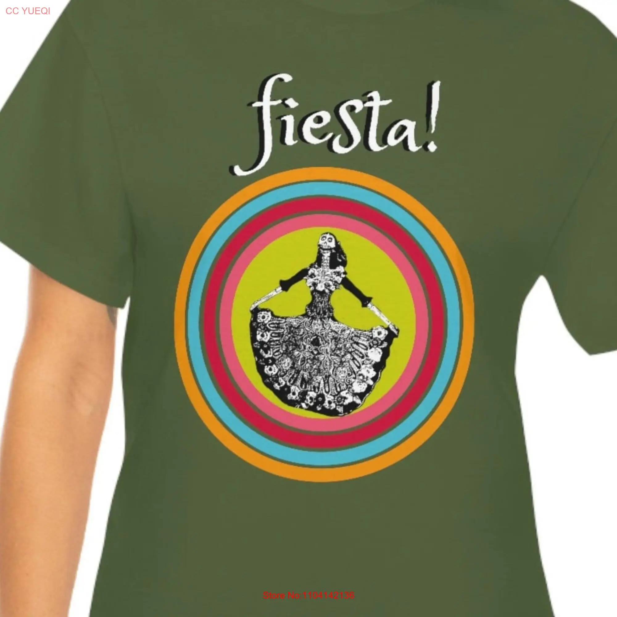 Mexican Fiesta T Shirt Mexicana La Cinco de Mayo Girls Mexico Trip Vacation Cotton long or short sleeves