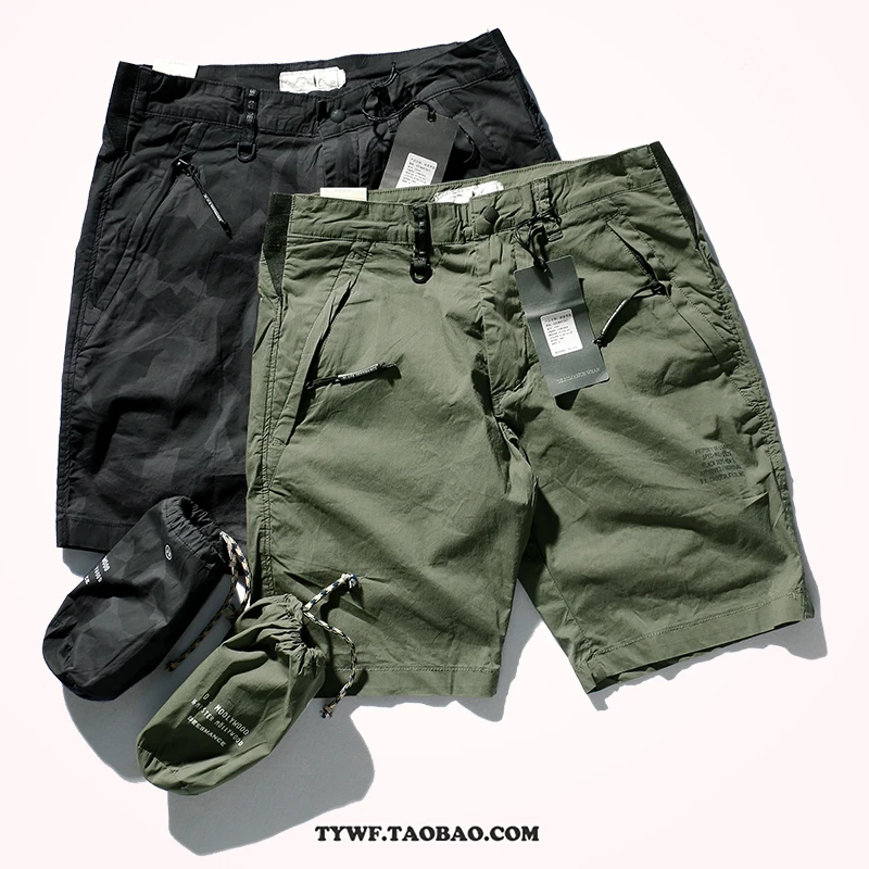 

Men's Spor Lightweight Summer New High Elastic Casual Mid-Length orts Qui Dry Lightweight Faionable Urban Sle Five-...