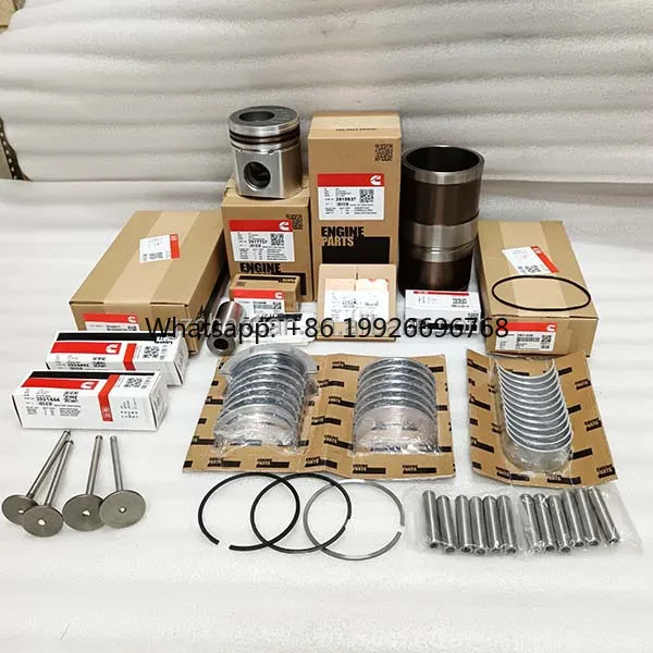 6CT 6BT Engine Cylinder Liner Kit 6CT8.3 Diesel Engine Overhaul Repair Kit for PC300-7 PC360-7 R300-5 R335-7