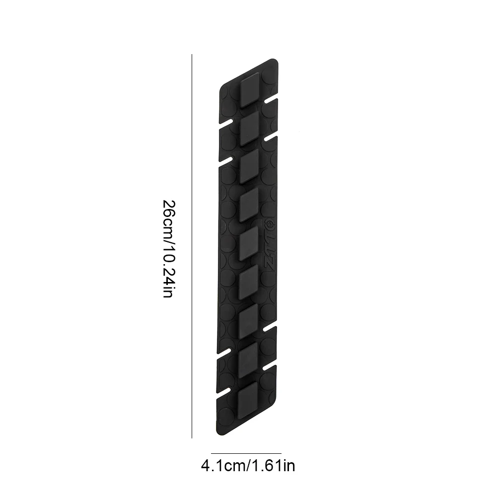 Protezione per fodero orizzontale per bicicletta in silicone, protezione per telaio, protezione antigraffio per mountain bike, bici da strada MTB