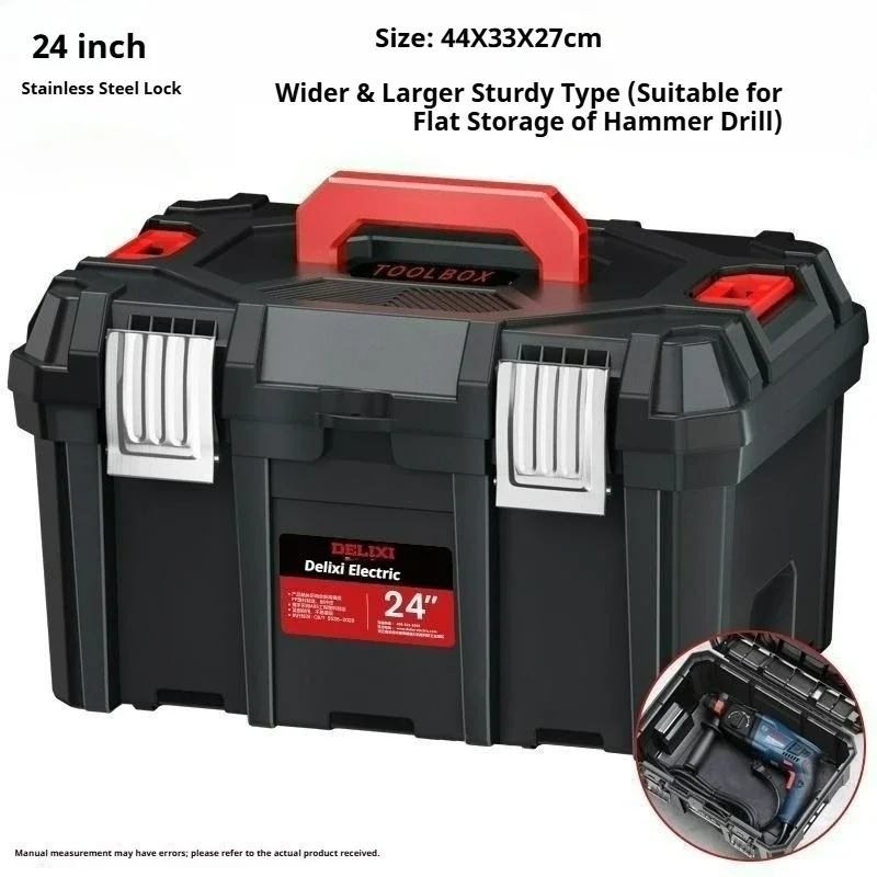 New Electrical Toolbox Hardware Multi-layer Large Portable Large Capacity Electrical Maintenance Tools Plastic Storage Box