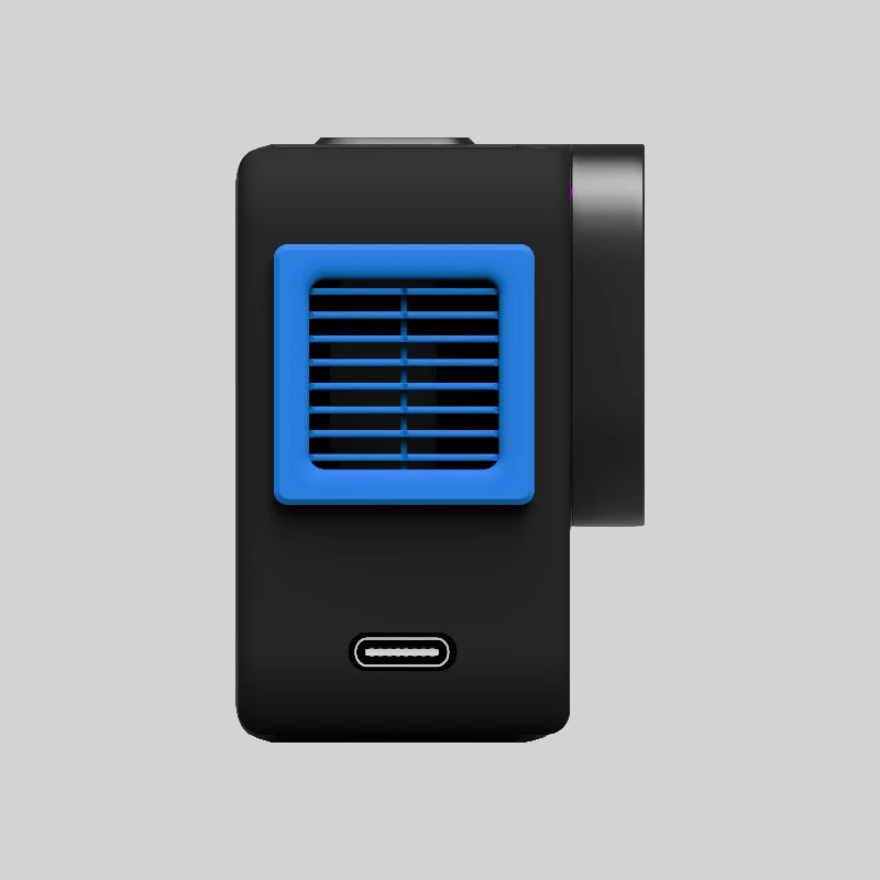 

Вентилятор охлаждения для экшн-камеры с воздушным охлаждением, 3D-печатный корпус, поддержка кабеля Type-C-Type-C для GoPro 9/10/11/12/13 DIY