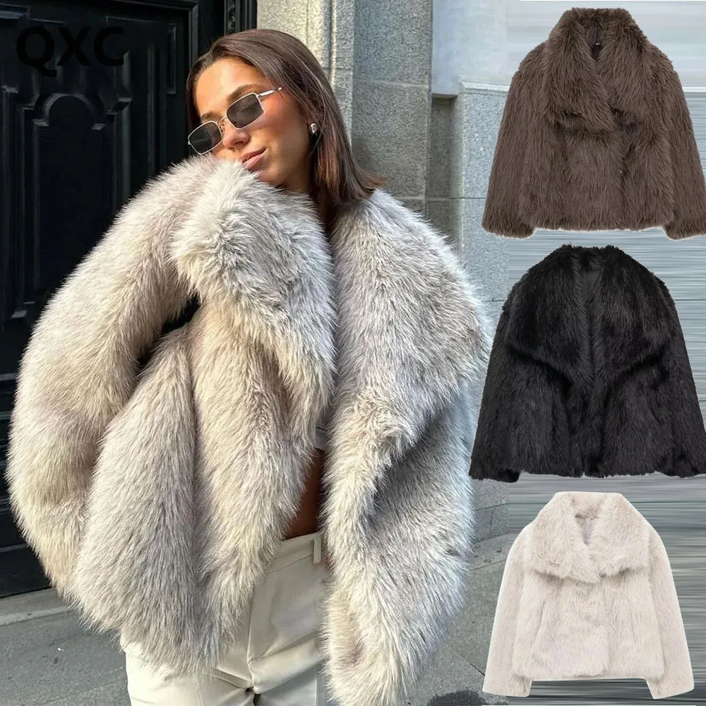 

Metal Color Sequin Woven Jacket For Women Loose Stand Collar Long Sleeve Coat 1 piece 2023 Autumn Winter Chic Female Outerwear