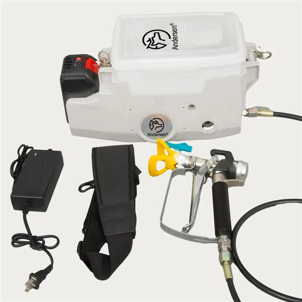 

For Electric Cordless Handheld Airless Paint Sprayer With 1.3mm Nozzle High-Pressure Gun For Industrial Painting Projects