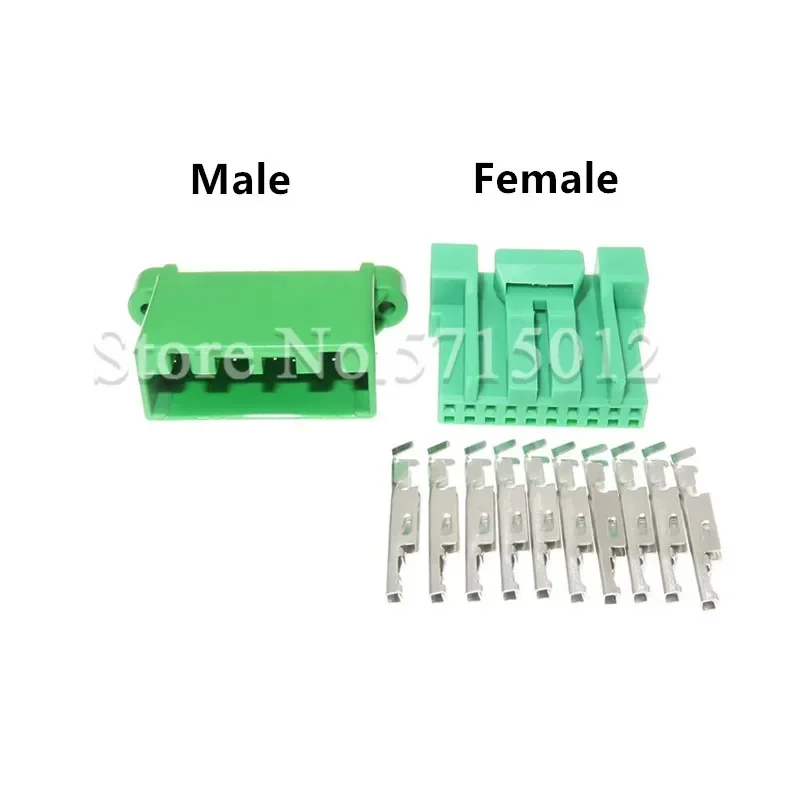 10 Hole IL-AG5-10S-S3C1 Auto Radio Module Harness Connector PCB Socket For Honda