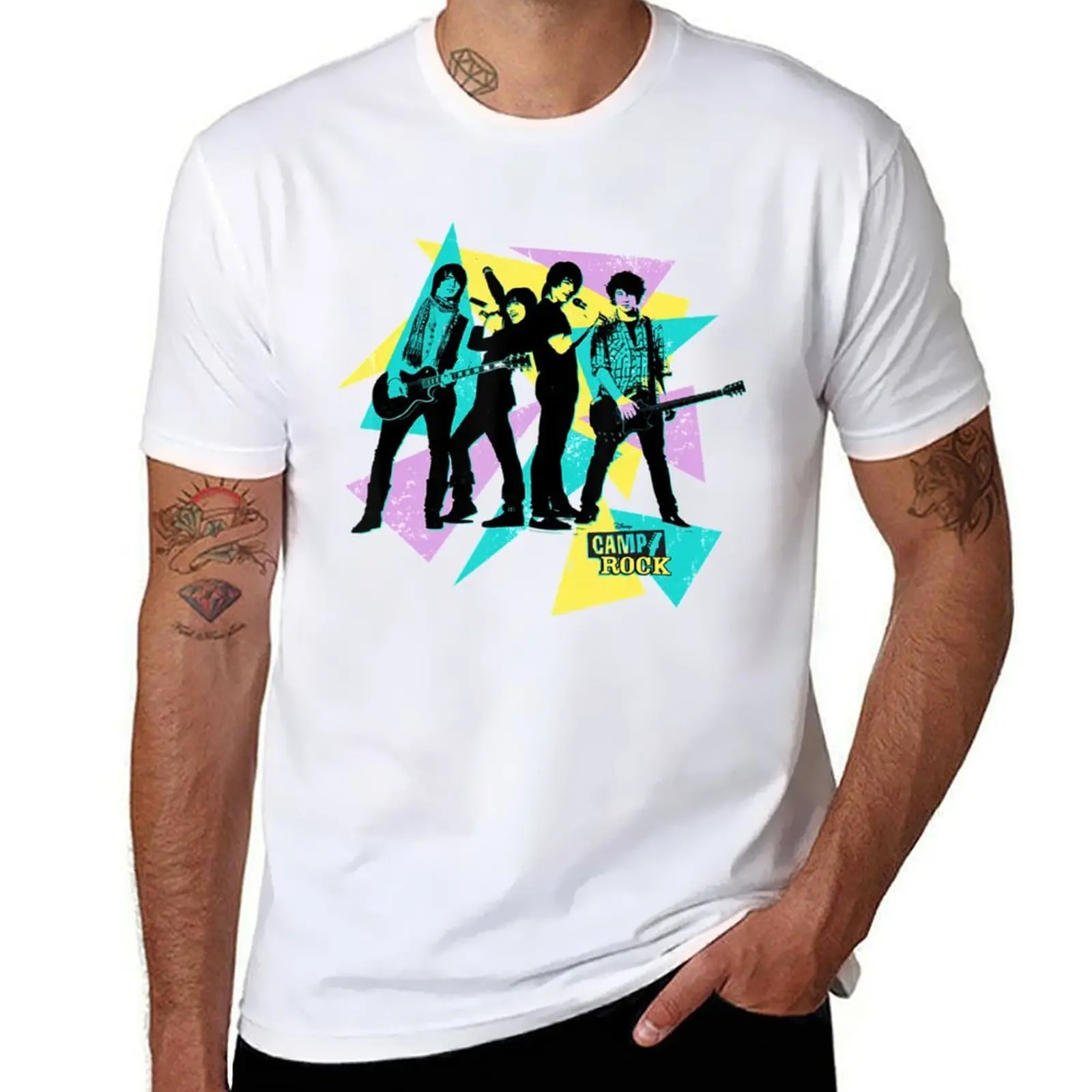 

Camp Rock T-Shirt printed t shirts for man cotton t shirts man 100% T-Shirt