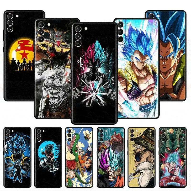 Dragon Ballss G-Goku Case For Samsung Galaxy S24 S23 S22 Ultra S21 S20 FE S10 Plus Soft Phone Shell