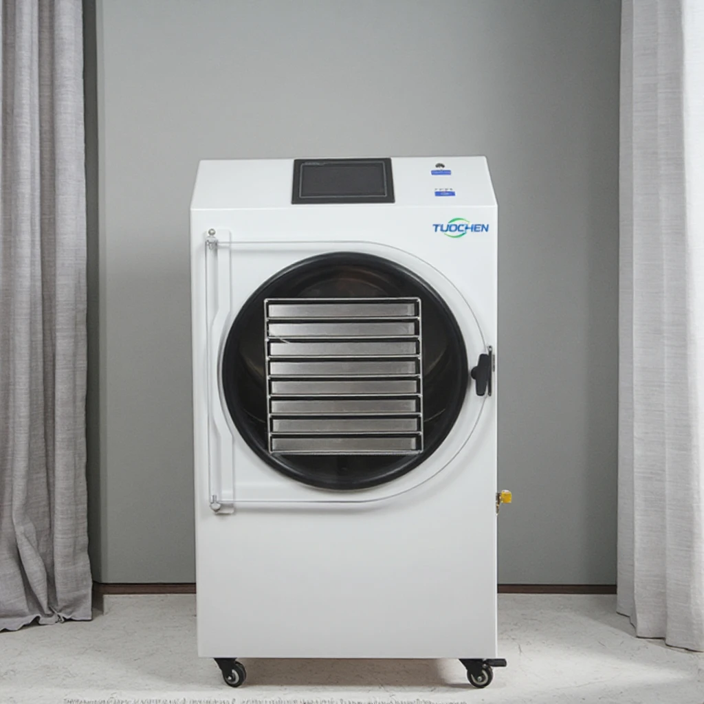 Small Size Home Use Freeze Dryer Machine Freeze Dried Candy Fruit Square Freeze Dryer Lyophilizer Machine