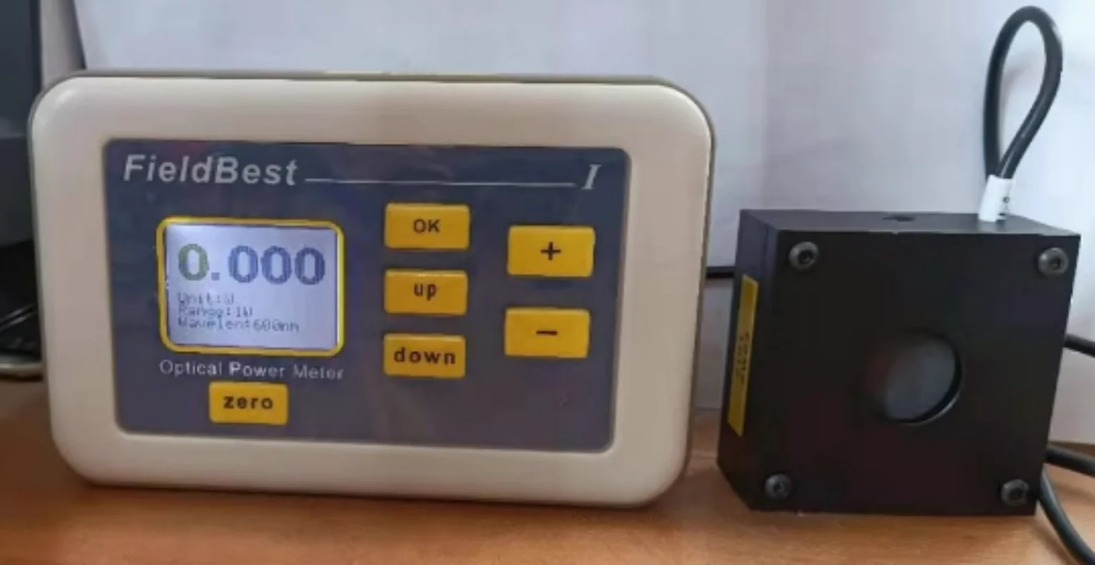 Compteur de puissance laser de type thermoélectrique, plage 6W, résolution 1mW, vitesse de réponse rapide