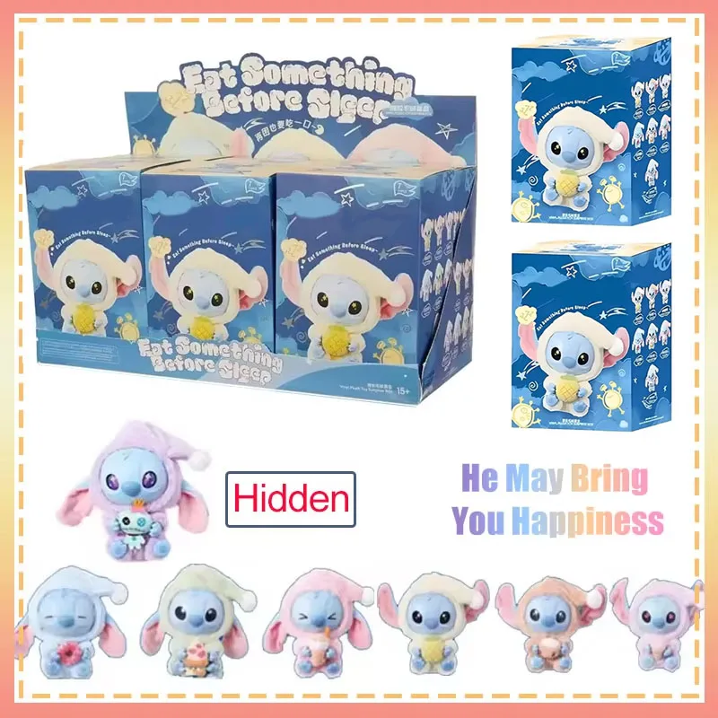 

2025 New Miniso Eat Sleep Series Vinyl Blind Box Pendant Cute Doll Mystery Box Toy Plush Doll Holiday Gift
