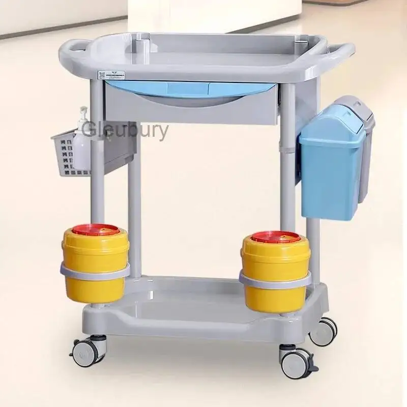 Carrinho Auxiliar Médico, Carrinho de Salão, Carrinho para Limpeza, Ferramenta para Tatuagem e Cabeleireiro, Carrinho para Salão de Cílios, Carrinho para Permanente e Cosméticos, Carrinhos Lstc
