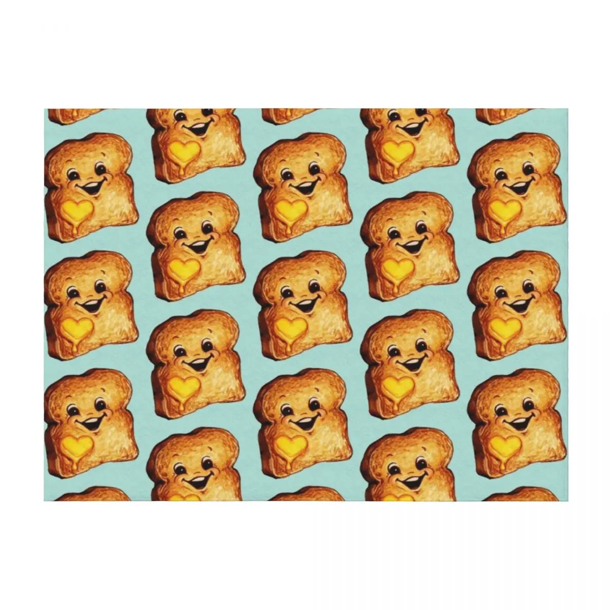 

Toast Throw Blanket Soft Big Travel Giant Sofa Decorative Throw Blankets