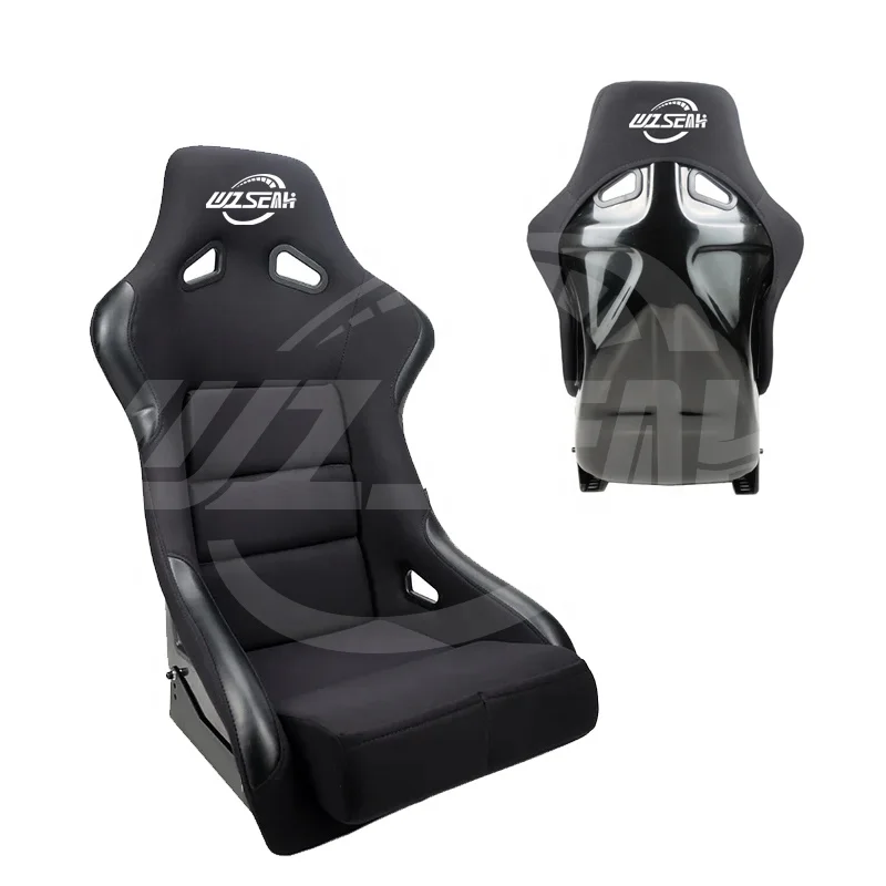 

High Quality Black Universal Race Bucket Seat Racing Simulator Seat Racing Car Seat