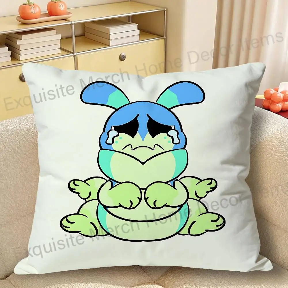 D-Dandys Squirm Print Pillow Case Aesthetic Bedroom Decor 30x30 40x40 45x45 50x50 60x60 65x65cm