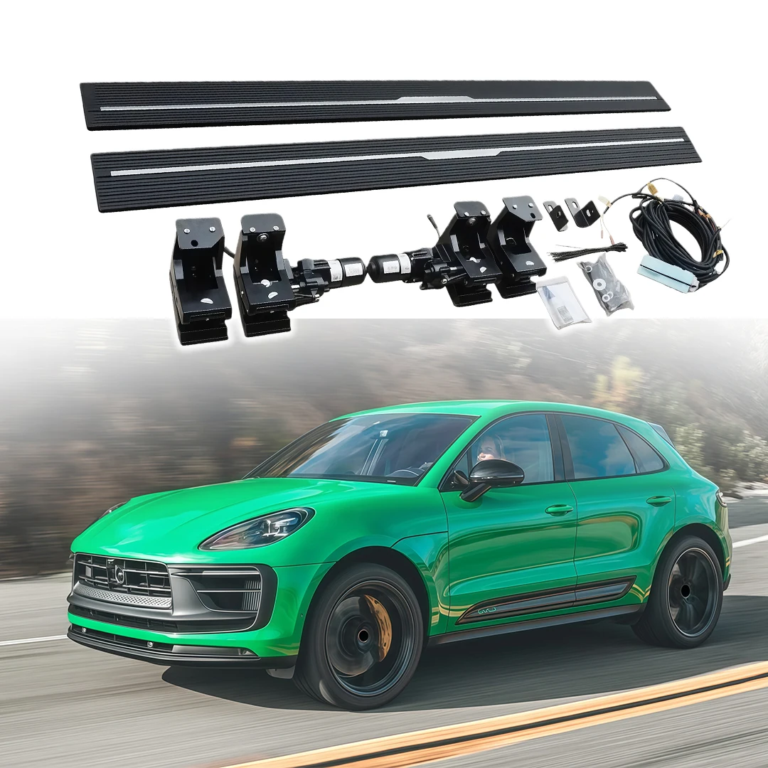

Deployable Power Side Step Electric Running Boards fits for Porsche Macan 2015-2024 2025 2026 Powerstep Retractable Truck Steps