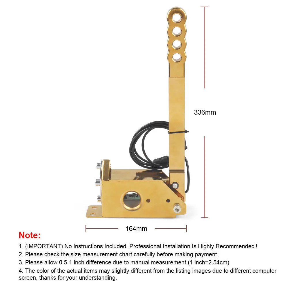 PC 14 Bit SIM Handbrake Clamp USB For Logitech Racing Games G25/G27/G29/T300/T500 For Assetto corsa/Dirty 2.0/Dirty4.0