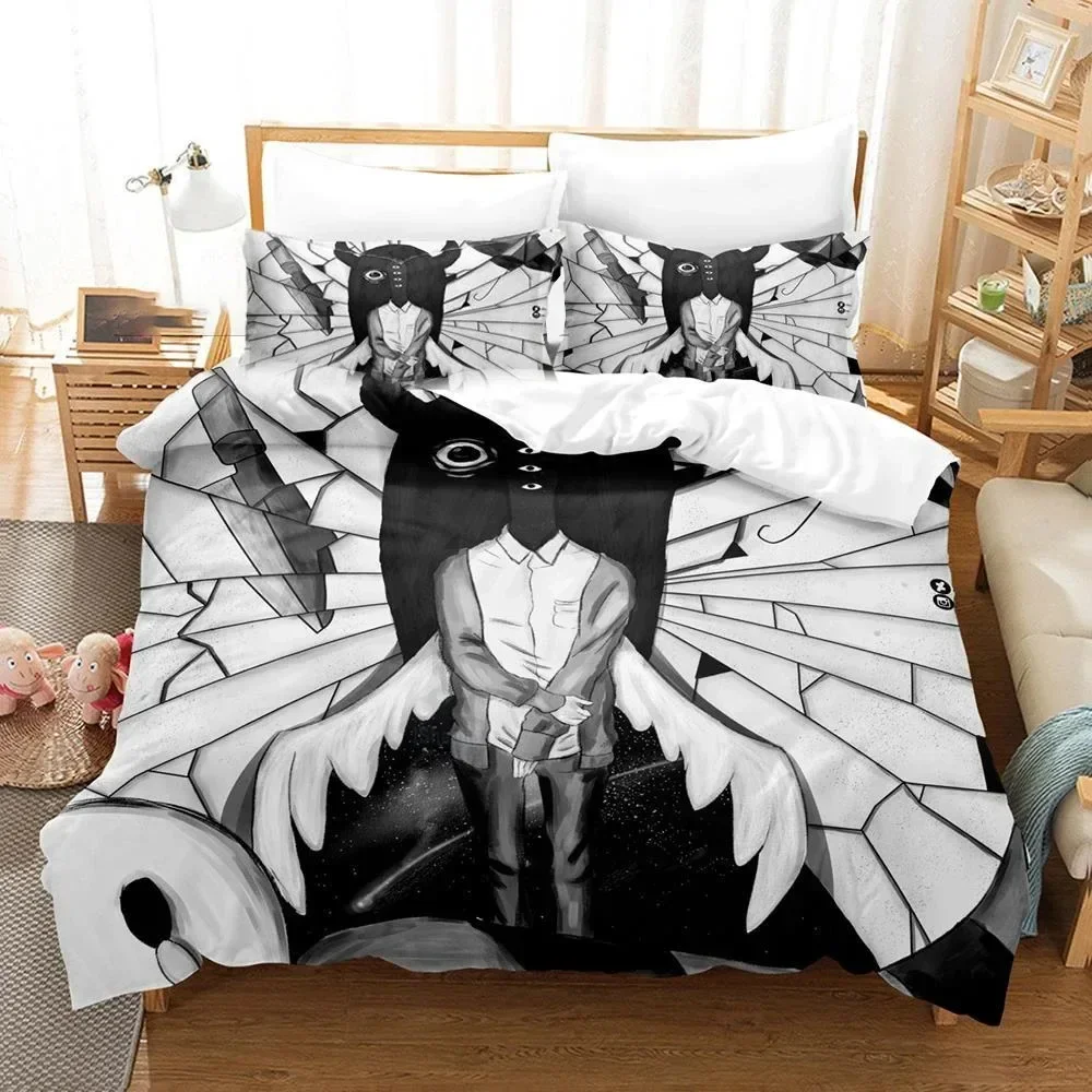 

Anime Goodnight Punpun 3D NEW Duvet Cover Pillowcase Bedding Set Adult Boy Girl Bedroom Decoration Children Single Double Large