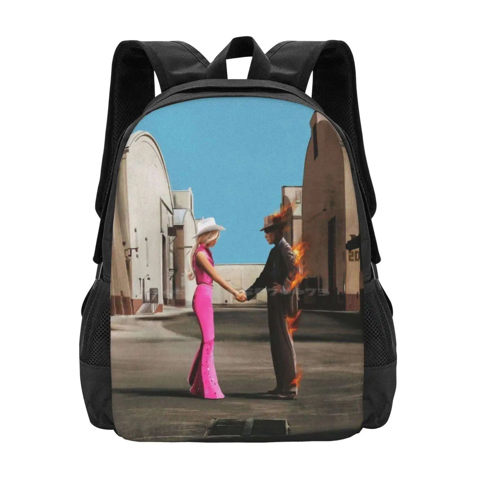 Barbenheimer Hot Sale Schoolbag Backpack Fashion Bags Barbenheimer Oppenheimer The Movie Movies Greta Gerwig Christopher Nolan